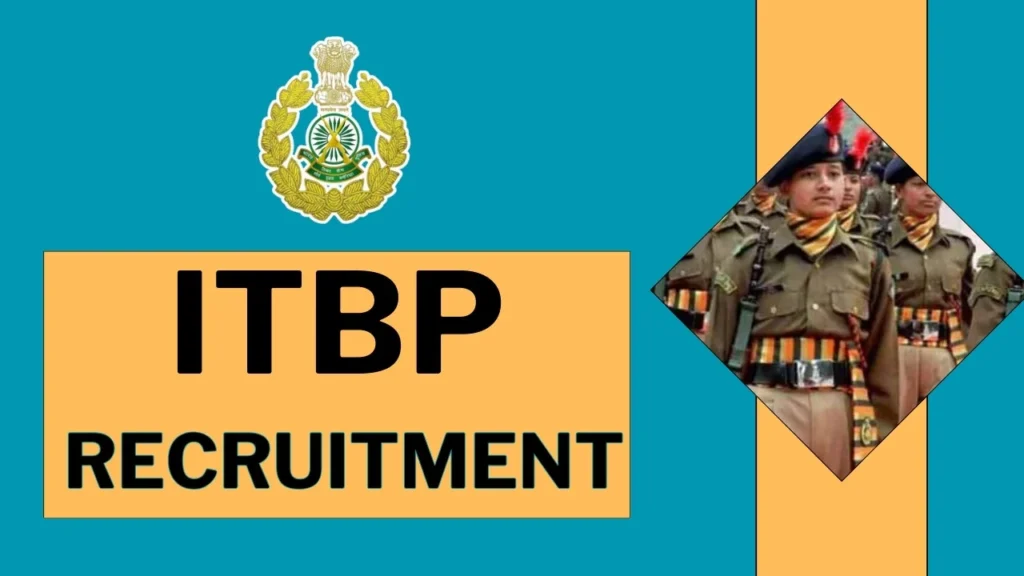 Indo-Tibetan Border Police Force (ITBP) Constable Barber and Constable Washerman Recruitment 2026